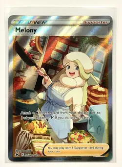 Pokemon TCG Melony Crown Zenith: Galarian Gallery Holo Ultra Rare Card GG64/GG70 - Image 1