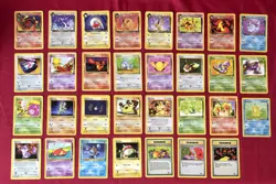 Team Rocket Pokemon Cards X31 Vintage Good-Excellent Condition (P20) - Image 1