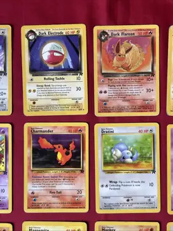 Team Rocket Pokemon Cards X31 Vintage Good-Excellent Condition (P20) - Image 3