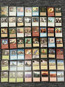 Magic The Gathering MTG Mirage OPENED Box Italian INCOMPLETE ONLY 55 Cards *READ - Image 3