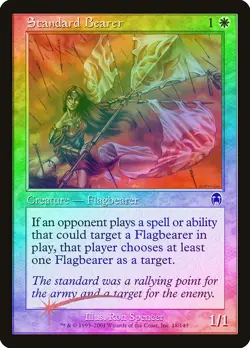 Standard Bearer FOIL Apocalypse NM White Common MAGIC GATHERING CARD ABUGames - Image 1