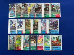 Digimon Card Game - Examon Slayerdramon Breakdramon Dragon Red Blue Green Deck - Image 1