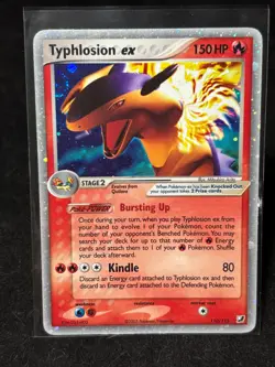 Typhlosion ex 110/115 Unseen Forces Holo Ultra Rare Vintage Pokemon TCG Card - Image 1