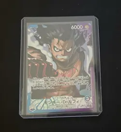 One Piece Card Game OP11 040 Leader Monkey D.Luffy Alt Art Japanese - Image 1