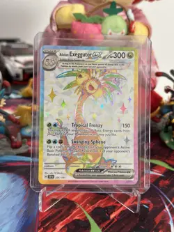 Alolan Exeggutor ex 225/191 Pokemon TCG Scarlet & Violet: Surging Sparks NM - Image 1