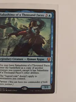 Sakashima of a Thousand Faces Commander Legends Regular Card NM Condition 089 - Image 2
