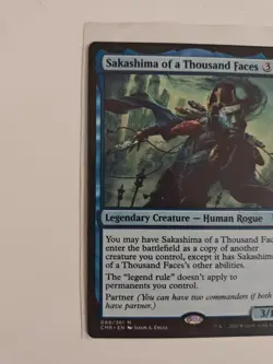 Sakashima of a Thousand Faces Commander Legends Regular Card NM Condition 089 - Image 3