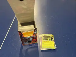 200 Bulk Pokemon Cards holos, Reverse Holos, And More With Zard UPC card Holder - Image 2