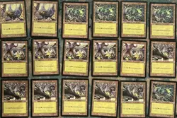MTG-Urza’s Saga 110 Basic Land Cards Lot Set - 1998 Vintage Magic the Gathering - Image 3