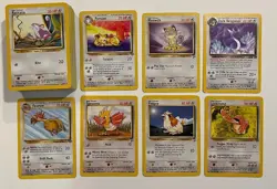 Pokemon Card Lot 500+ Vintage WOTC Base Era + Japanese Commons/Uncommon LP-HP - Image 3