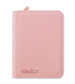 Vault X Just Pink 4-Pocket Exo-Tec Zip Binder - 160 Cards - New - Image 1