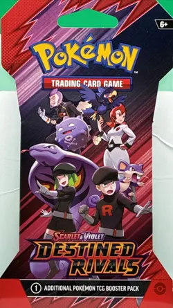 Pokemon TCG: Scarlet & Violet Destined Rivals Sleeved Booster Pack - 10 Cards - Image 1