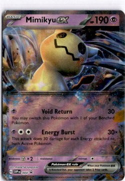 Mimikyu ex - Promo Holo SV: Scarlet & Violet Promo Cards 004 NM - Image 1