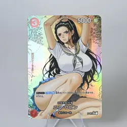 3×One Piece Robin and Nami Doujin Card JK Goddess Stroy Waifu ACG Custom DIY - Image 4