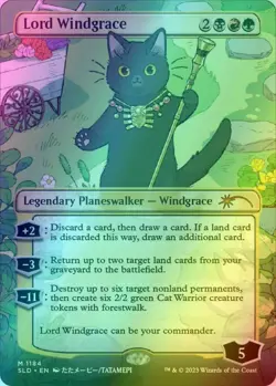Lord Windgrace -Foil Near Mint MTG Secret Lair - Image 1