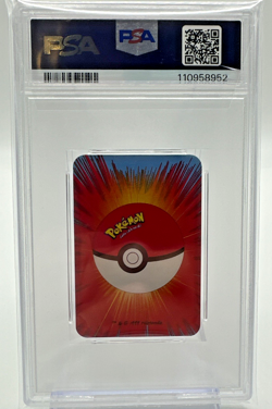 1999 Pokemon Beedrill King of Spades Bicycle Mini Poker Playing Card PSA 10 GM - Image 2