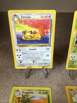 Pokemon Jungle 9Card Lot Non Holo Common Uncommon Rare LP-MP WOTC Unlimited - Image 2