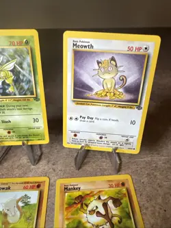 Pokemon Jungle 9Card Lot Non Holo Common Uncommon Rare LP-MP WOTC Unlimited - Image 4