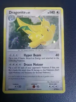 Pokemon Card Dragonite 2/146 D&P Legends Awakened Holo Rare - Image 1