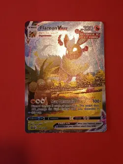 Pokemon Sword & Shield Flareon Vmax Promo Card SWSH 180 Collection Box - Image 3