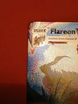 Pokemon Sword & Shield Flareon Vmax Promo Card SWSH 180 Collection Box - Image 5