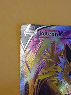 Pokemon Sword & Shield Collection Box Promo Card Jolteon V SWSH 183 Alt Art - Image 4