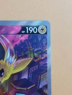 Pokemon Sword & Shield Collection Box Promo Card Jolteon V SWSH 183 Alt Art - Image 5