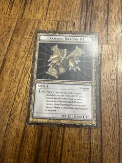 English Yugioh! Dungeon Dice Monsters DDM Crawling Dragon Card Only - Image 1