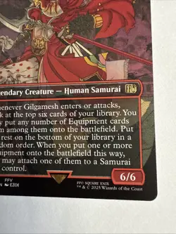 Final Fantasy - Gilgamesh, Master-at-Arms - Red - Legendary Creature - Fin 338 - Image 4