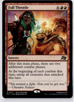 Full Throttle Aetherdrift Regular NM R 0127 - Image 1