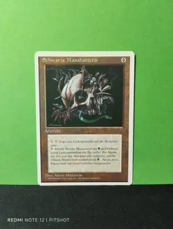 Schwarze Manabatterie / Black Mana Battery - MTG Magic - Image 1