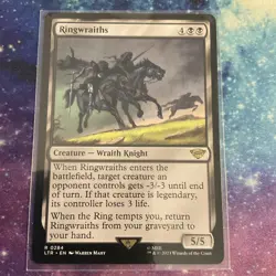 Ringwraiths (REGULAR) x1 - MTG The Lord of the Rings: Tales of Middle-earth 284 - Image 1