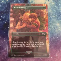 Many Partings (REGULAR) x1 - MTG The Lord of the Rings 445 - Image 1