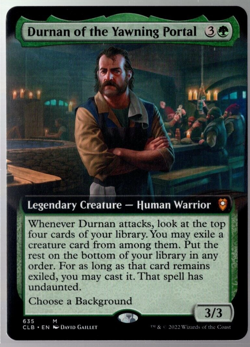 Durnan of the Yawning Portal 635 Mythic Non Foil Baldur's Gate Magic TCG NM - Image 1
