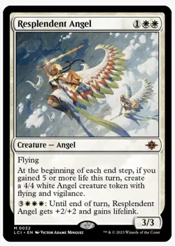 Resplendent Angel The Lost Caverns of Ixalan Regular MTG - Image 1