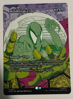 Mindbreak Trap (MAR 011) MTG Spider-Man Marvel Universe - NM - Mythic - Image 2