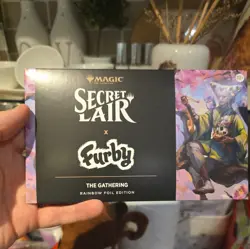 MTG Secret Lair x Furby: The Gathering ~ Sealed! Foil Edition in hand - Image 1