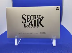 MTG Secret Lair Death is Temporary Metal is Forever FOIL SEALED Syr Konrad - Image 1