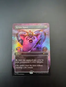 Arcane Signet #7065 (Rainbow Foil) - Secret Lair Drop Series (SLD) Furby - Image 1
