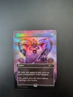 Arcane Signet #7065 (Rainbow Foil) - Secret Lair Drop Series (SLD) Furby - Image 2