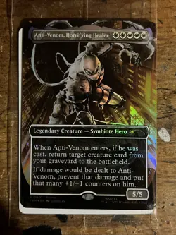 Magic The Gathering Marvel Spider Man Anti-Venom Horrifying Healer Foil #01 NM - Image 2