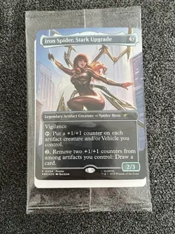 Magic the Gathering Iron Spider Stark Upgrade Marvel Legends - Image 1