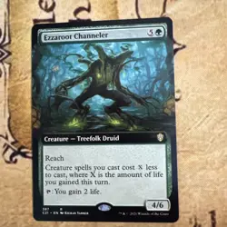Ezzaroot Channeler (Extended Art) Commander 2021 Regular - Image 1