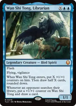 MTG - Wan Shi Tong, Librarian TLA Regular Mythic #0078 - Image 1