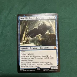 MTG - Wan Shi Tong, Librarian TLA Regular Mythic #0078 - Image 2