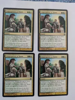 4 Congregation at Dawn Ravnica MTG NM Free shipping with tracking - Image 1