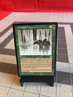 Vintage 1998 MTG Stronghold Constant Mists Card NM - Image 1