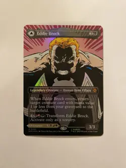 Eddie Brock (0233) (Borderless) Marvel's Spider-Man Foil - Image 1