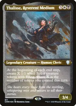 Thalisse, Reverent Medium (Etched) [Commander Legends] Foil Near Mint - Image 1