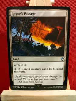 Rogue's Passage - Final Fantasy Commander - NM - Uncommon - MTG - Image 1
